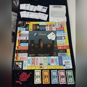 1983 Milco Denver Real Estate Trading Game Complete Local Advertising Ephemera
